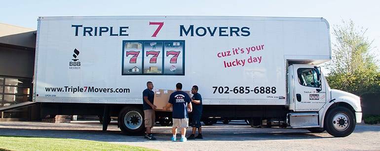 local movers Las Vegas truck