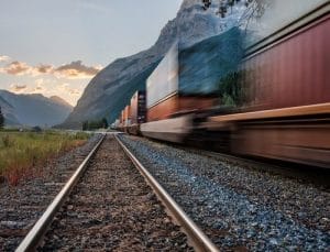 A cargo train that will help you reuse your moving boxes by safely transporting your belongings