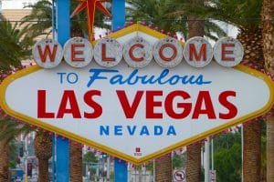 The Welcome to fabulous Las Vegas sign