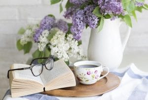 a book and coffee - handle an emergency move