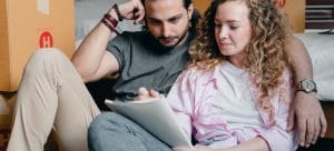 couple planning a move