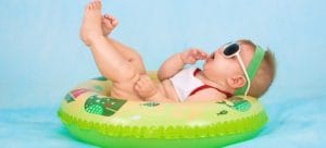 baby chilling