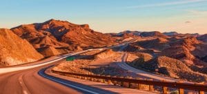 Dessert road in Nevada