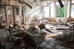 Furniture in dump