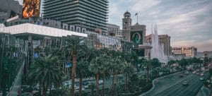 A street in Las Vegas