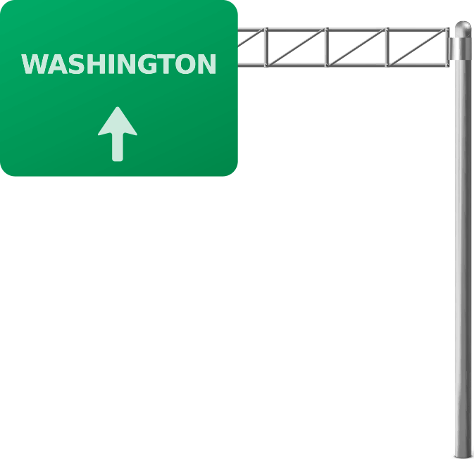 sign washington