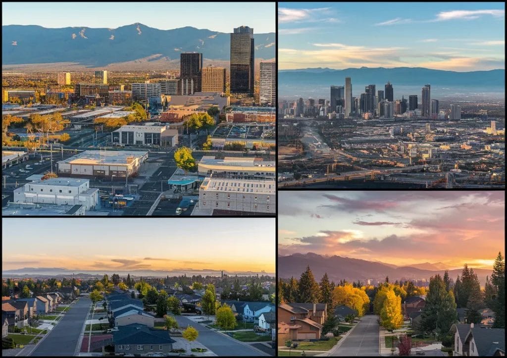 las vegas city view
